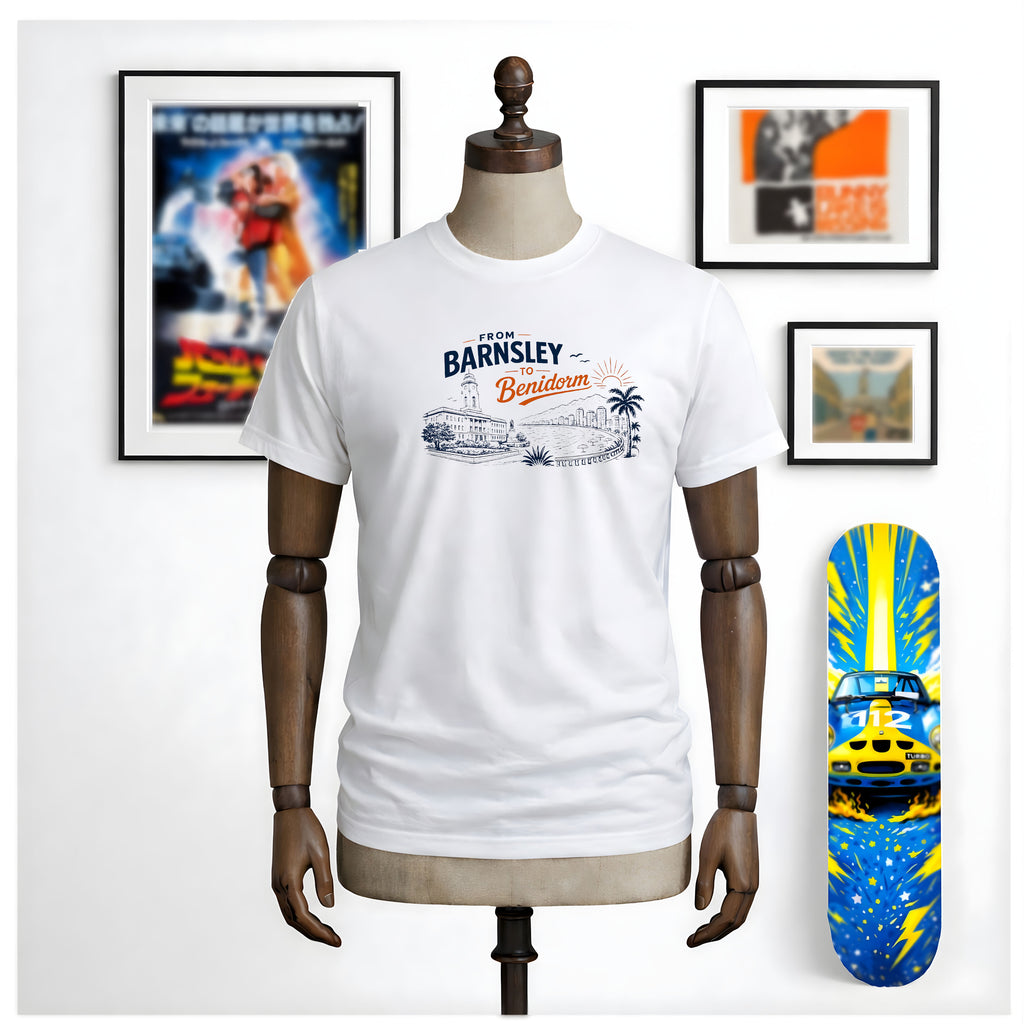 Barnsley to Benidorm Unisex T-Shirt