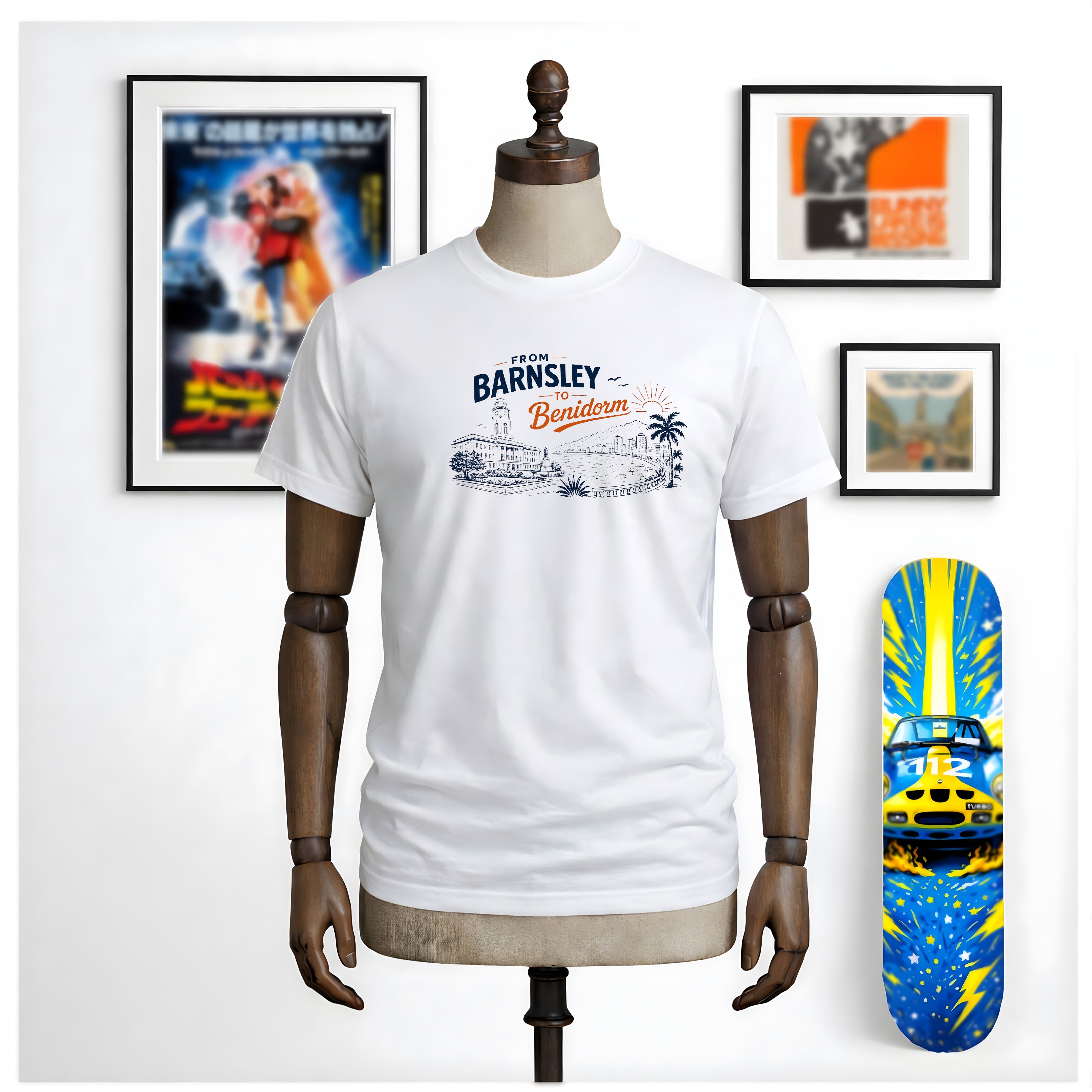 Barnsley to Benidorm Unisex T-Shirt