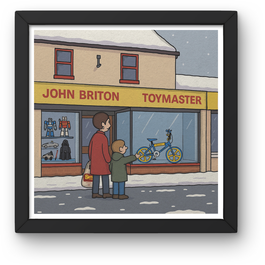 John Briton 12” x 12” print.