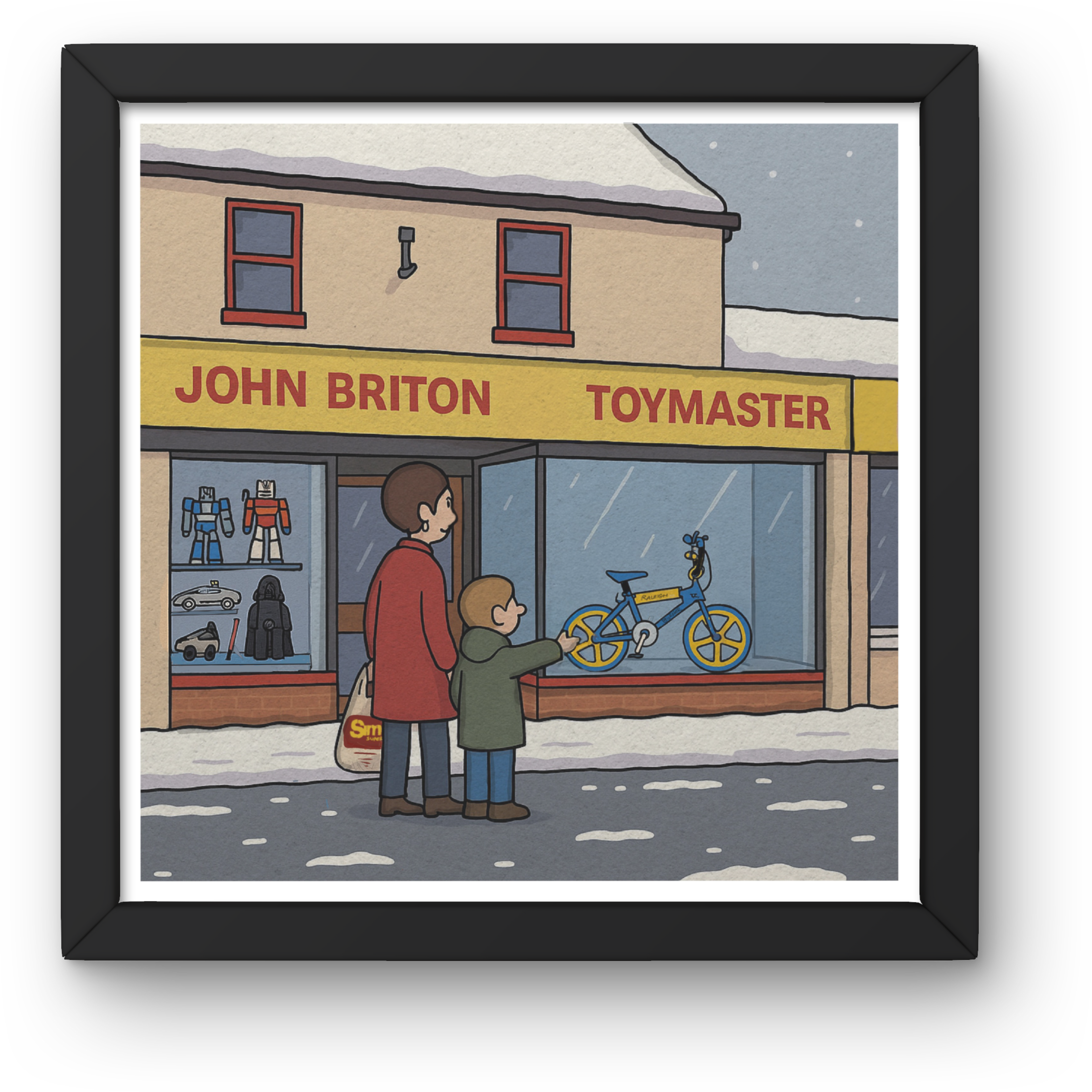 John Briton 12” x 12” print.