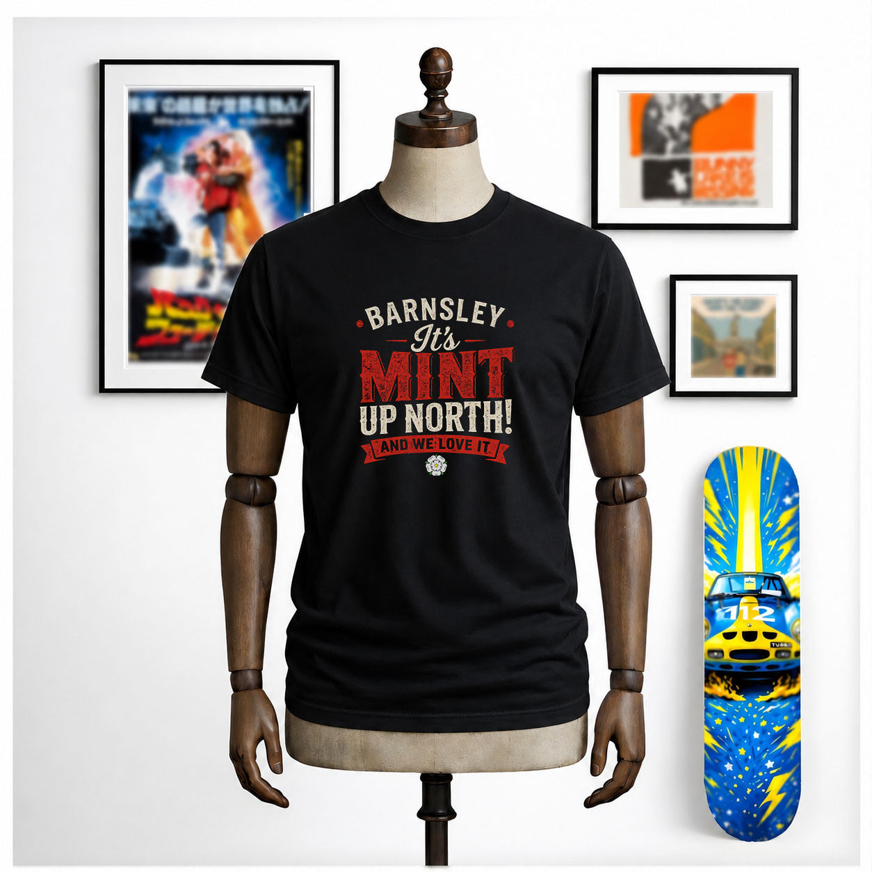 Barnsley It’s Mint Up North T-Shirt – Bold Northern Pride Unisex T-Shirt