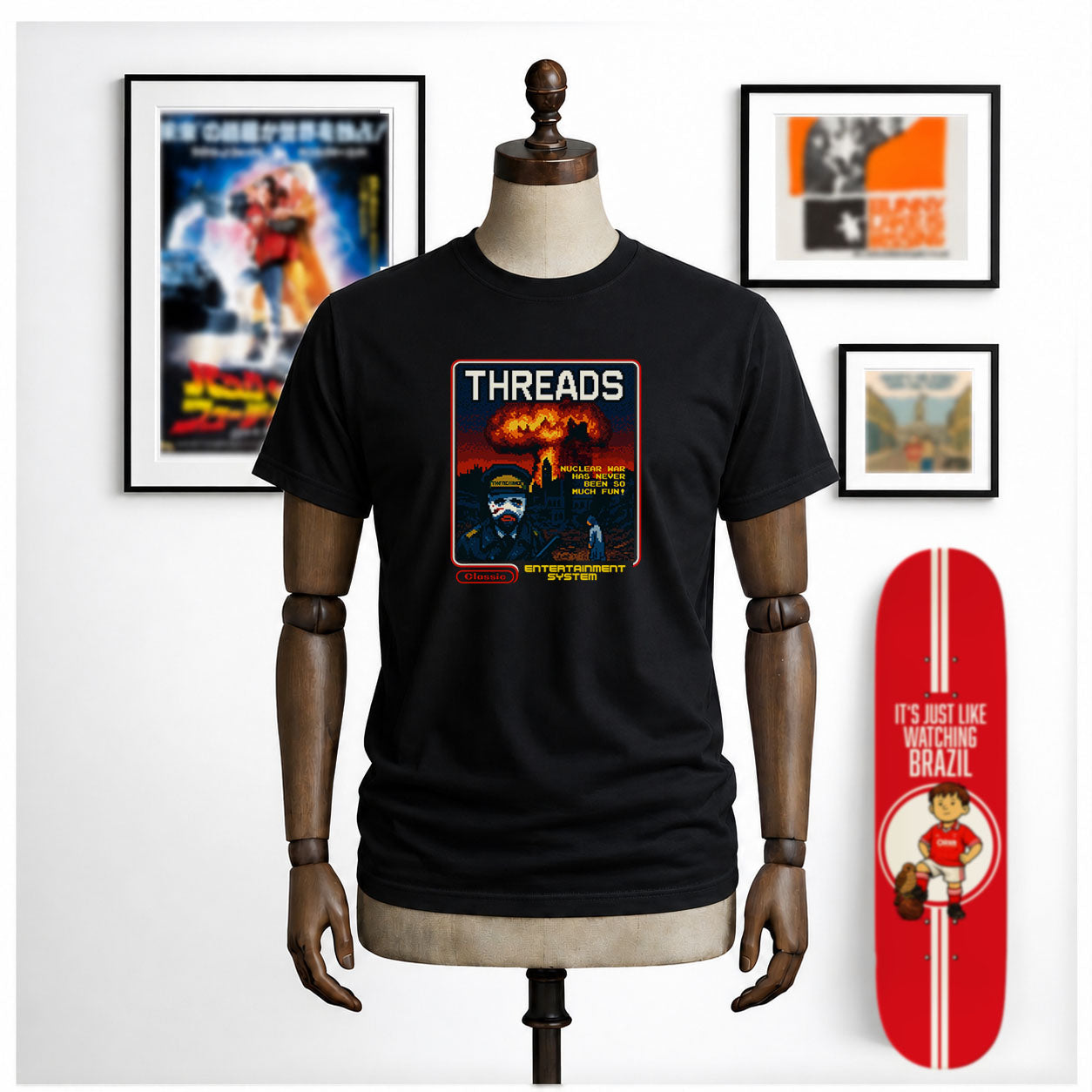 Threads Retro Gaming T-Shirt - Sheffield City Clothing.