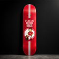 Barnsley 96 / 97 Skateboard deck wall art.